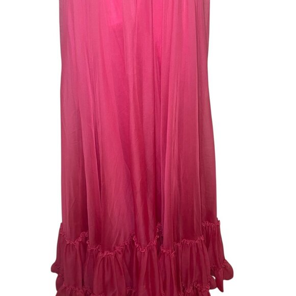 Mac Duggal Hot Pink Gem Corset Ruffle Gown Size 2 NWT Style 68464 Sample - Picture 7 of 9